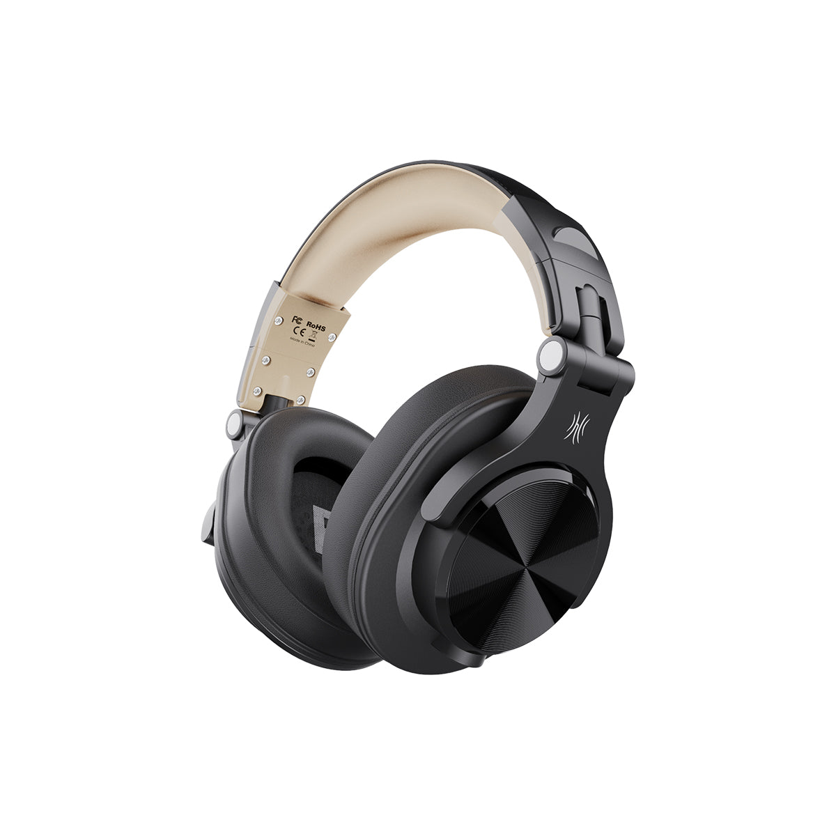 A70 Bluetooth Kopfhörer Over Ear(Schwarzes Gold)