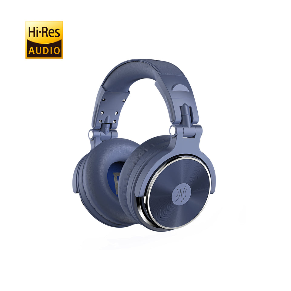 Pro-10 Studio & DJ kabelgebundene Kopfhörer(grau Blau)